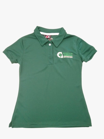 PLAYERA POLO PARA SECUNDARIA NIÑA COLEGIO DE LAS AMÉRICAS