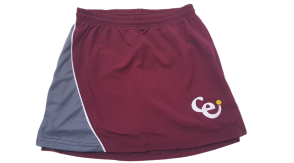 SHORT FALDA DEPORTIVO NIÑA COLEGIO CEI