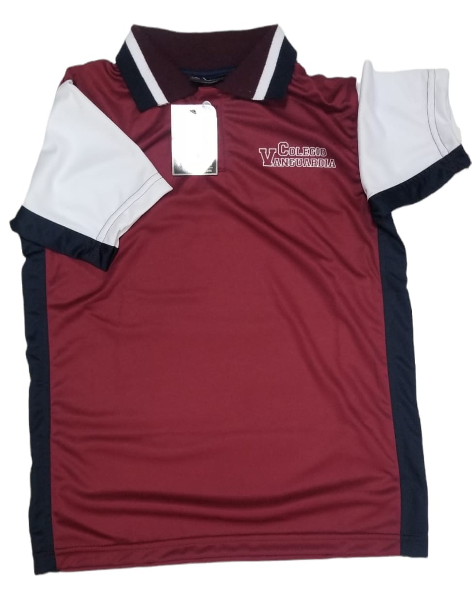 PLAYERA POLO DEPORTIVA COLEGIO VANGUARDIA PARA NIÑO Y NIÑA SECUNDARIA