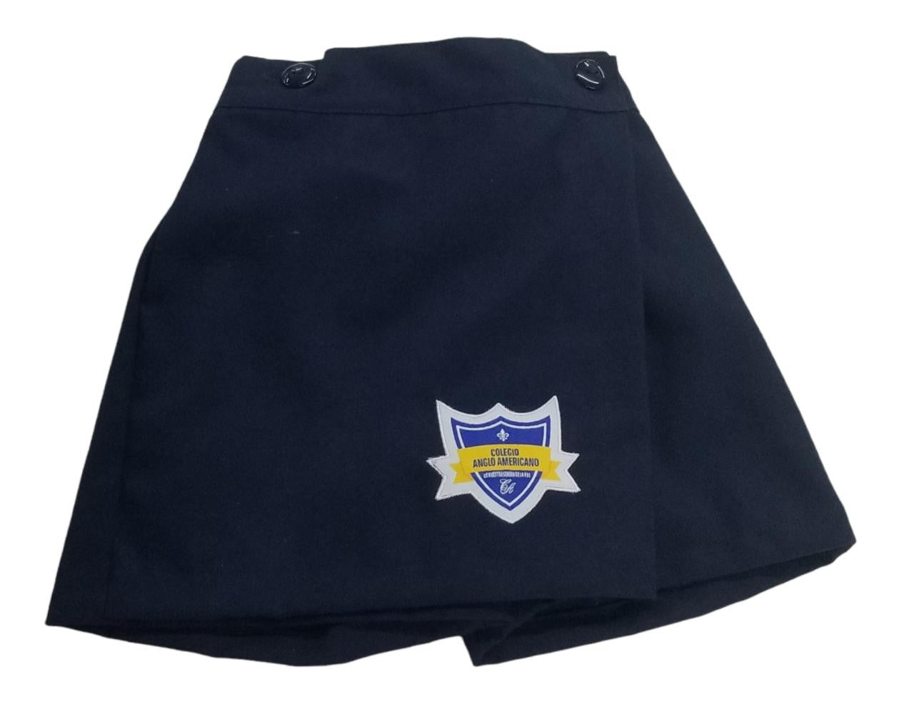 SHORT FALDA COLEGIO ANGLO AMERICANO