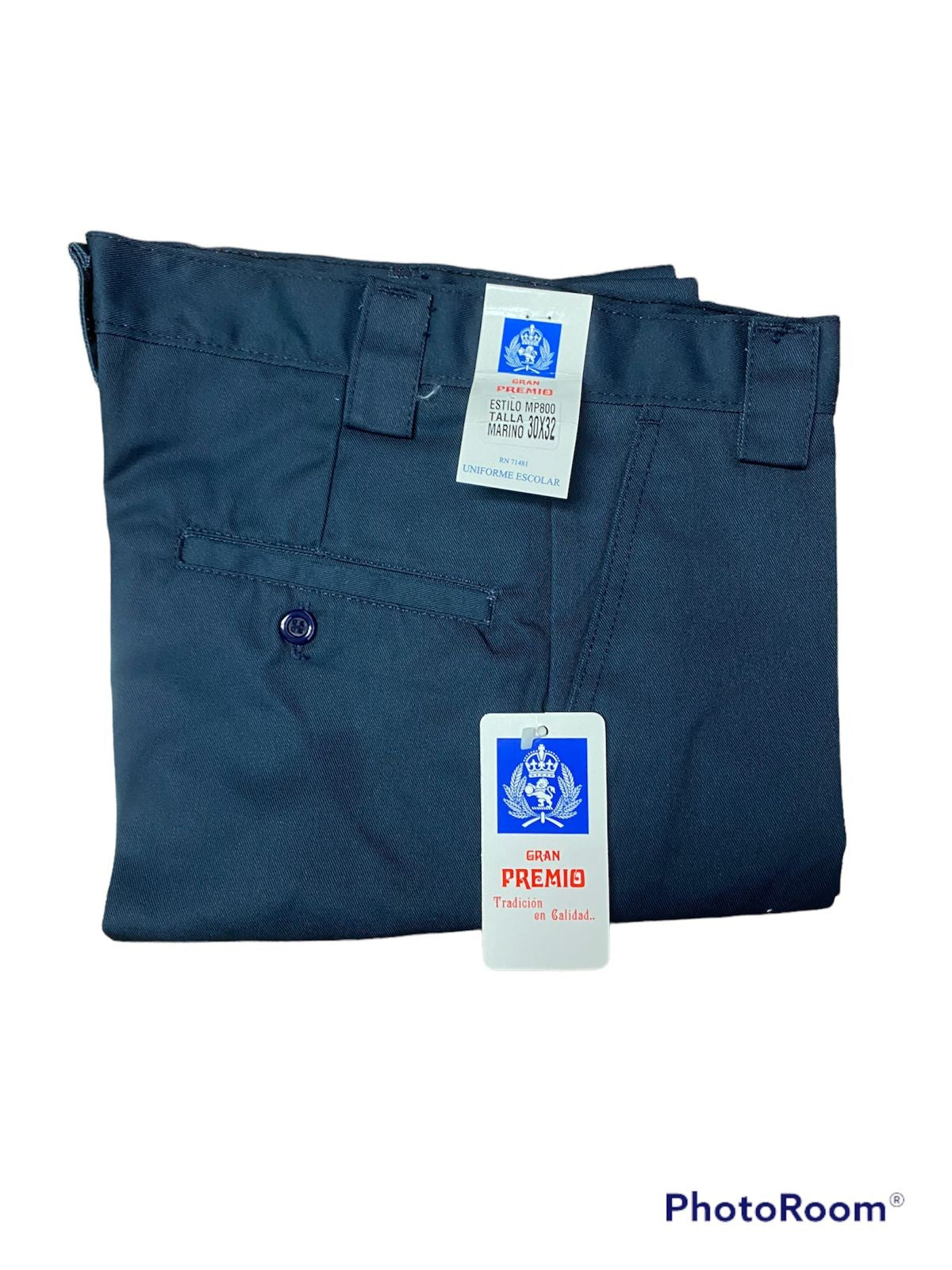 PANTALON GRAN PREMIO DE NIÑO (TIPO DICKIES) TALLAS DE LA 4 A LA 16